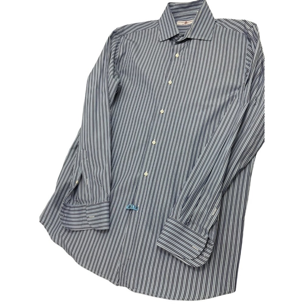 Luciano Barbera Striped Button Down Shirt